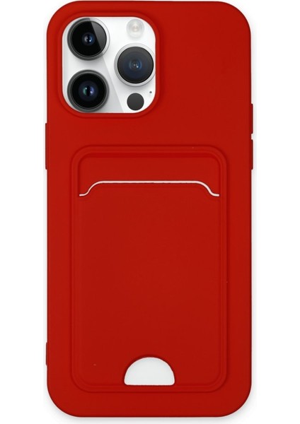 Apple iPhone 15 Pro Kılıf Kelvin Kartvizitli Silikon