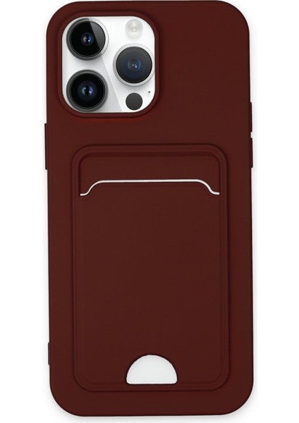Apple iPhone 15 Pro Kılıf Kelvin Kartvizitli Silikon