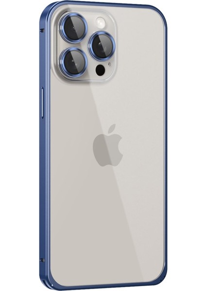 Apple iPhone 15 Pro Metal Bumper Mat Kapak