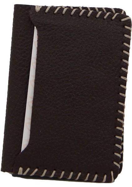 Mehmet Gönülal 087 Deri Kartlık - Kahverengi