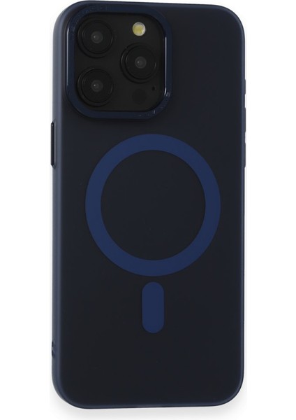 Apple iPhone 15 Pro Max Kılıf Lodos Magneticsafe Mat Kapak