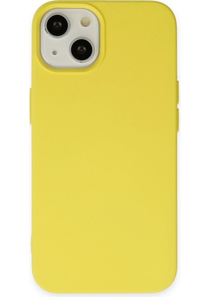 Apple iPhone 15 Kılıf Nano Içi Kadife Silikon