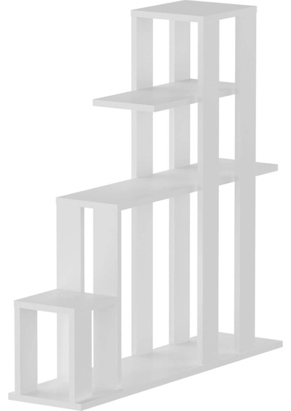 Ahşap Saksılık Çiçeklik, Saksı Standı, Balkon Saksılık, Beyaz Saksılık Çiçeklik, Sağlam Saksılık Mdf