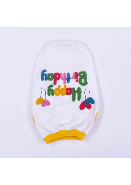 Happy Birthday Kedi Köpek Tişörtü - Kedi Köpek Kıyafeti fırsatları