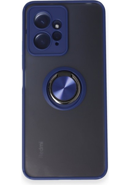 Xiaomi Redmi Note 12 4g Kılıf Montreal Yüzüklü Silikon Kapak