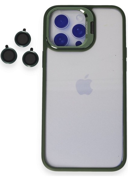 Apple iPhone 15 Pro Max Kılıf Roblox Lens Standlı Kapak