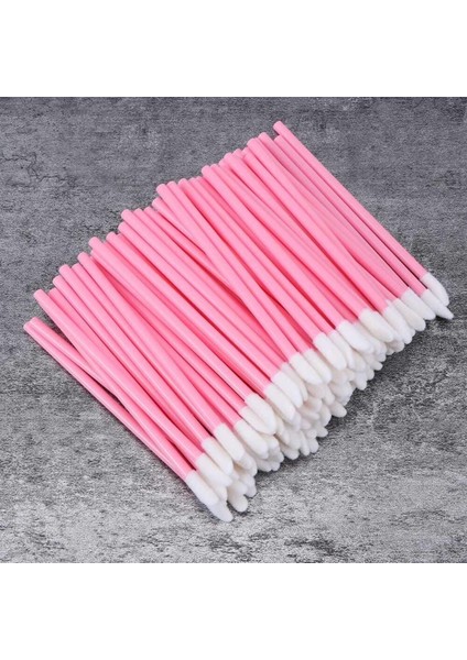 Lip Brush Dudak Fırçası 50 Adet Pembe