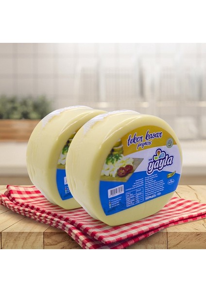 Taze Teker Kaşar Peyniri 500 gr