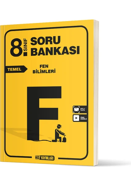 Hız Yayınları 8. Sınıf Temel Fen Bilimleri Soru Bankası