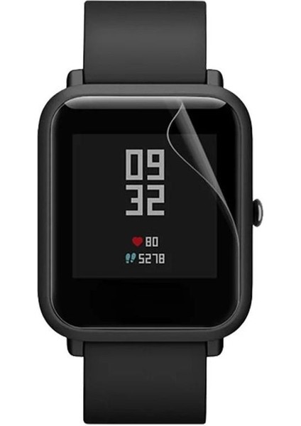 Amazfit Bip 5 ile Uyumlu Hidrojel Nano Film Ekran Koruyucu (2 Adet)