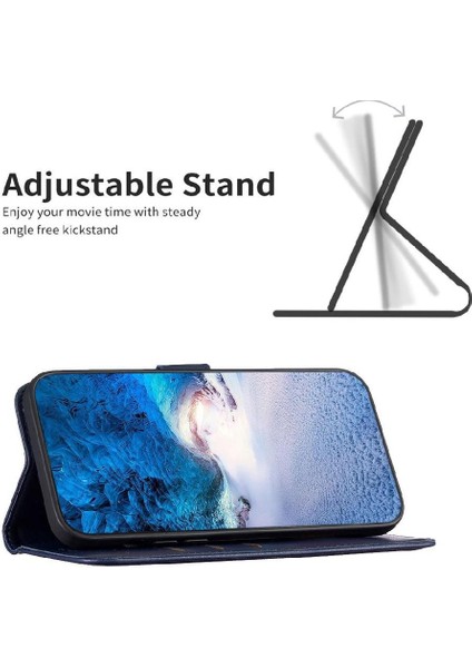 IPhone X/xs Cüzdan Çok Renkli Iş Deri Çanta Yuvası Için Flip Case (Yurt Dışından)
