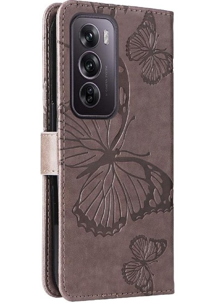 Oppo Için Kılıf Card 12 Pro 5g Flip Kickstand Pu Deri Kart Yuvası ile (Yurt Dışından) fırsatları