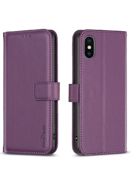 IPhone Xs Max Çoklu Kart Yuvası Çok Renkli Cüzdan Deri Için Flip Case (Yurt Dışından)