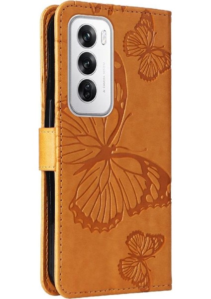 Kart Yuvası Standı Flip Pu ile Oppo Oppo 12 5g Darbeye Dayanıklı Kapak Için Kılıf (Yurt Dışından) modelleri