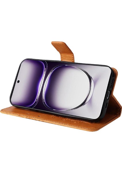 Kart Yuvası Standı Flip Pu ile Oppo Oppo 12 5g Darbeye Dayanıklı Kapak Için Kılıf (Yurt Dışından) indirimleri