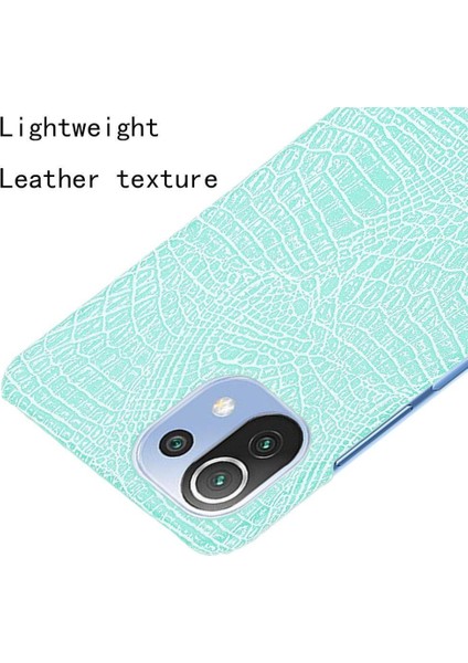 Xiaomi Mi 11 Lite Klasik Timsah Moda Kapak Için Şık Klasik Durumda (Yurt Dışından) fırsatları