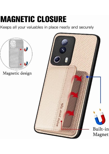 Xiaomi 13 Lite Rfıd Engelleme Standı Fonksiyonu Için Kılıf Komple Kamera Kartı (Yurt Dışından)