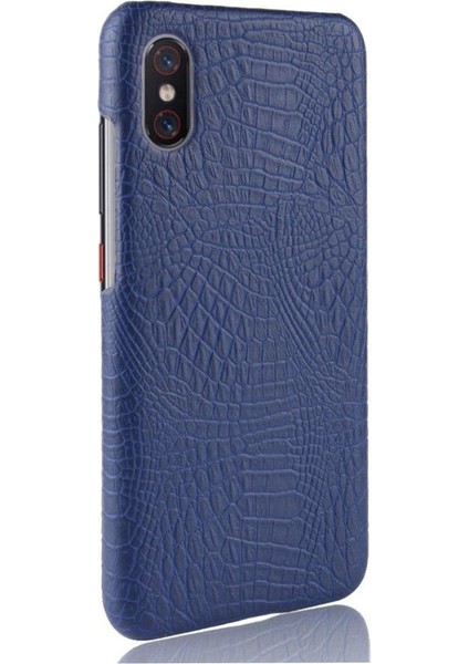 Xiaomi Mi 8 Pro Anti Scratch Klasik Timsah Için Şık Klasik Durumda (Yurt Dışından)