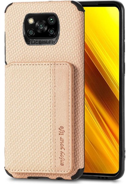 Xiaomi Poco X3 Pro Manyetik Kart Tutucu Rfıd Engelleme Için Kılıf Komple (Yurt Dışından) fiyatları