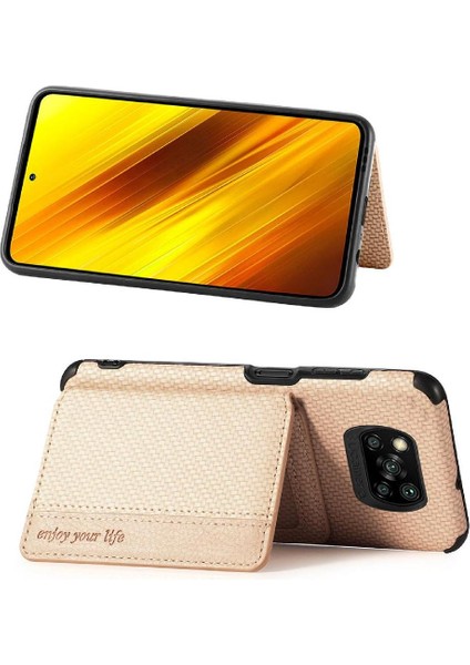 Xiaomi Poco X3 Pro Manyetik Kart Tutucu Rfıd Engelleme Için Kılıf Komple (Yurt Dışından) fırsatları