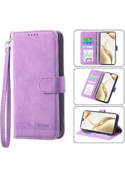 Onur 200 Pro Bileklik Manyetik Kapatma Premium Nakit Kartı Için Flip Case (Yurt Dışından)