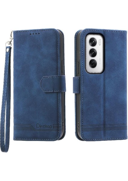 Oppo Oppo 12 5g Nakit Cep Manyetik Kapatma Kart Yuvaları Için Flip Case (Yurt Dışından)