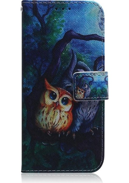 Oppo Oppo 10 Pro 5g Için Flip Case Pu Deri Boyalı Kart Yuvaları Cüzdan (Yurt Dışından)