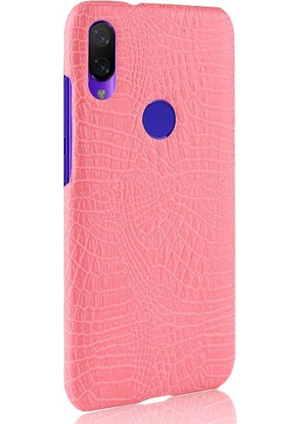 Xiaomi Redmi 7 Uyumluluk Klasik Timsah Için Şık Klasik Kılıf (Yurt Dışından)