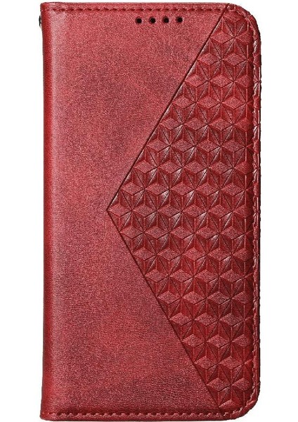 Oppo Oppo 12 Pro 5g Için Flip Case Standı El Kayışı Eşkenar Dörtgen Şekli Günlük Kullanım (Yurt Dışından) modelleri