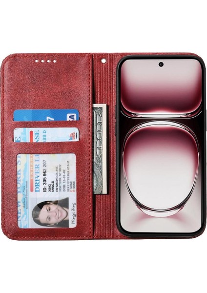 Oppo Oppo 12 Pro 5g Için Flip Case Standı El Kayışı Eşkenar Dörtgen Şekli Günlük Kullanım (Yurt Dışından) fırsatları