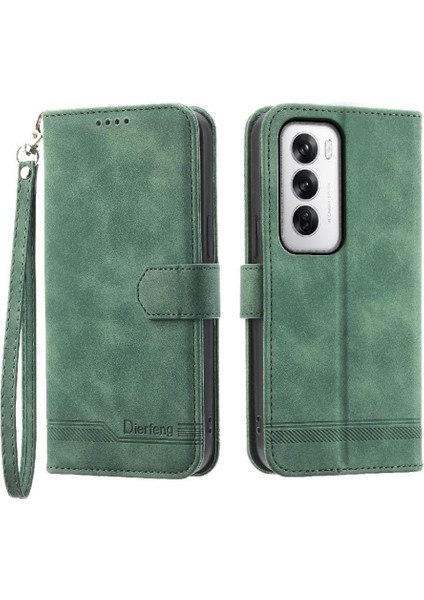 Oppo Oppo 12 5g Nakit Cep Manyetik Kapatma Kart Yuvaları Için Flip Case (Yurt Dışından)