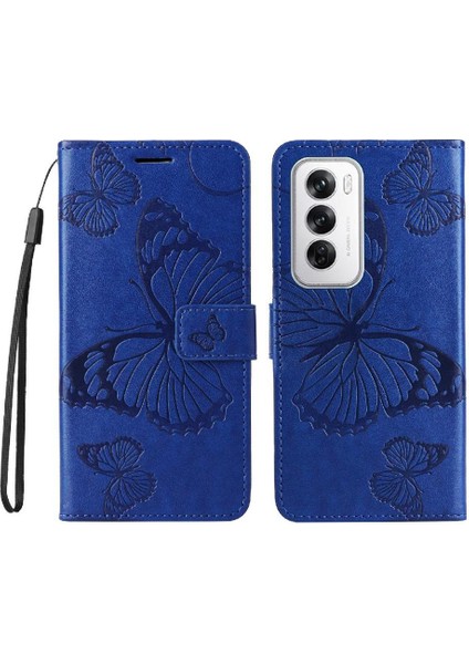 Kart Yuvası Standı Flip Pu ile Oppo Oppo 12 5g Darbeye Dayanıklı Kapak Için Kılıf (Yurt Dışından)