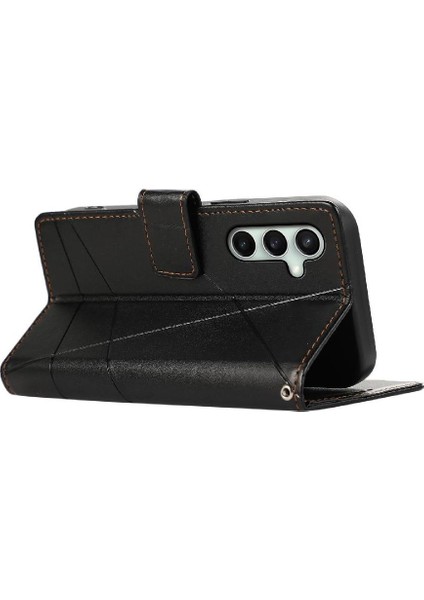 Samsung Galaxy S24 Fe Darbeye Şok Emici Kickstand Için Flip Case (Yurt Dışından)