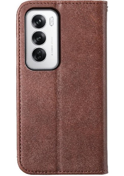 Oppo Oppo 12 5g Günlük Kullanım Için Flip Case Standı Cüzdan Eşkenar Dörtgen Şekli El (Yurt Dışından) modelleri