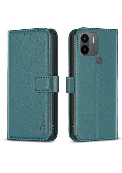 Xiaomi Redmi A2 Çok Renkli Çoklu Kart Yuvası Iş Deri Için Flip Case (Yurt Dışından)