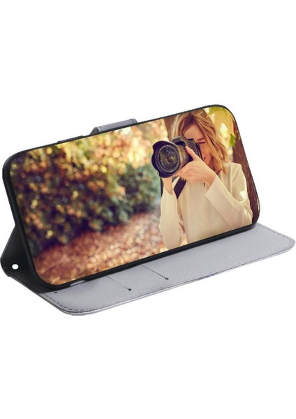 SZY Mall Realme C61 Cüzdan Boyalı Kart Yuvaları Manyetik Kapatma Pu Için Flip Case (Yurt Dışından)