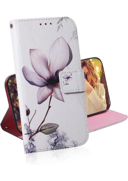 Tecno Spark Için Flip Case 20 Pro Artı 4g Pu Deri Boyalı Cüzdan Kartı (Yurt Dışından)