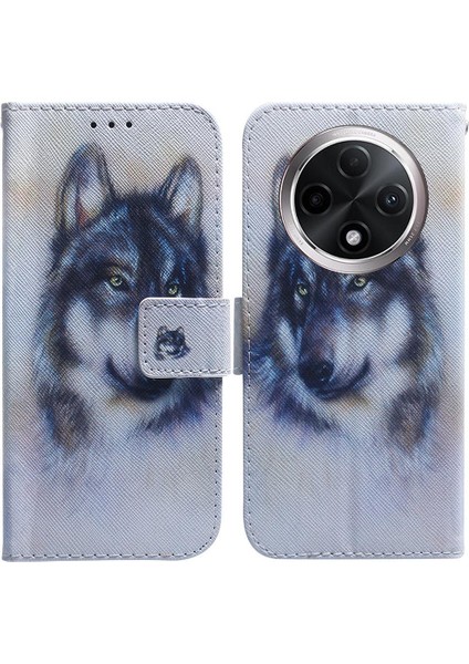 Oppo A3 Pro 5g Cüzdan Manyetik Kapatma Pu Deri Kart Için Flip Case (Yurt Dışından)