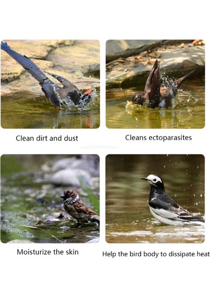 Sarı Stil Kafes Kuşlar Için Kuş Banyo Küveti Antiskid Duş Aksesuarları Türkusu Kuşlar Için Asma Kuş Kafesi Banyo Kutusu (Yurt Dışından) fırsatları