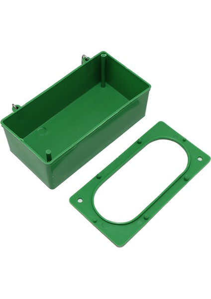 14X6X4CM Stili Yeni Plastik Kuş Su Içme Kabı Kuşlar Için Banyo Kabı Güvercin Kare Tava Papağan Kupası Finches Su Kabı (Yurt Dışından) modelleri