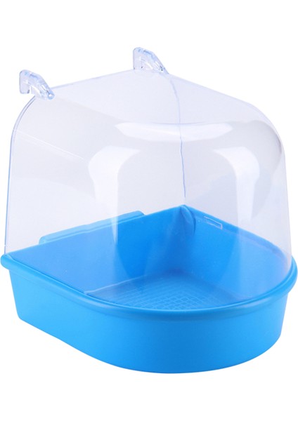 Pembe Tarzı Muhabbet Kuşları Için Temiz Tut Parakeet Kafes Malzemeleri Hafif Kolay Kurulum Dayanıklı Çok Fonksiyonlu Kapaklı Kuş Banyo Kutusu (Yurt Dışından) modelleri