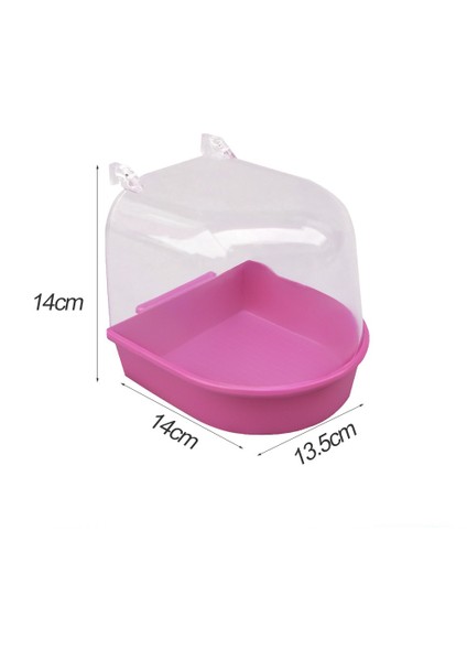 Açık Yeşil Tarzı Yeni Plastik Kuş Banyosu Kutusu Kuş Duşu Papağanlar Için Asma Kuş Kafesi Aynalı Banyo Küveti Kuşlar Için Su Banyosu Evcil Kuş Kasesi (Yurt Dışından)