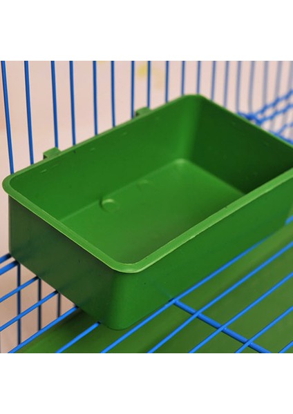 Kuş Yemi Tepsisi Papağan Banyo Kafesi Ayaklı Yıkama Duş Kutusu Kuş Oyuncakları Evcil Kuş Temizlik Ürünleri (Yurt Dışından)