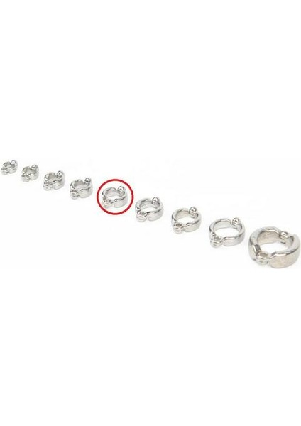 No.14 Tarzı Evcil Kuş Güvercin Papağan Bacak Halkası Paslanmaz Çelik Zincir Kuş Malzemeleri Papağan Uçmaya Karşı Çekiş Zinciri Ayak Halkası Aksesuarları (Yurt Dışından)