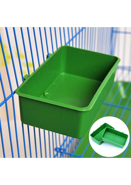 Yaratıcı Yeşil Yiyecek Tepsisi Papağan Küveti Hayvan Kafesi Ayakta Yıkama Duş Kutusu Kuş Oyuncakları Evcil Kuş Temizlik Ürünleri (Yurt Dışından)