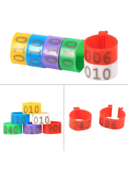 No.3 Tarzı Kuş Bacakları Için Plastik Açık Tip Toka Tavuk Ördek Kaz Dijital Ayak Halkası Piliç Ayak Halkaları (Yurt Dışından) indirimleri