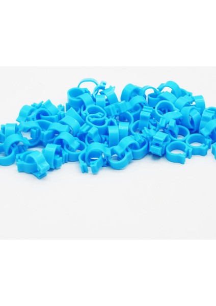 Gök Mavisi Tarzı Kuş Ayak Klip Halka Güvercin Eğitim Aracı Renkler Kuş Papağan Yüzük Tanımlama Hayvan Malzemeleri (Yurt Dışından)