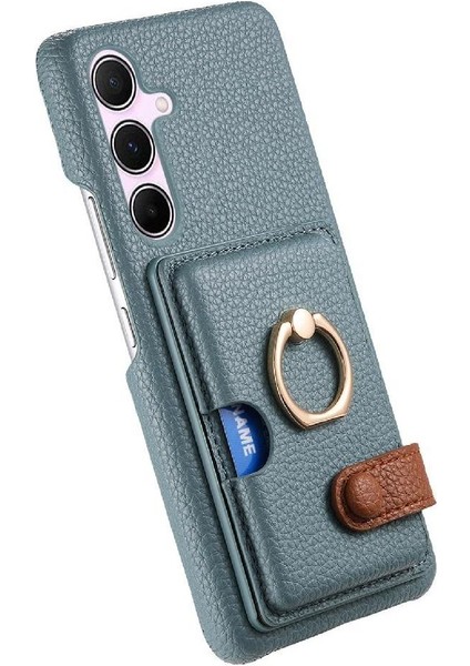 Samsung Galaxy Case 5g Halka Standı Premium Dokulu Deri Kart (Yurt Dışından) indirimleri