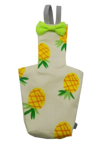 No.3 Tarzı M Beden Papağan Bezli Papyonlu Sevimli Renkli Meyve Çiçek Desenli Muhabbet Kuşu Güvercin Küçük Orta Büyük Evcil Kuş Uçuş Kıyafeti (Yurt Dışından)