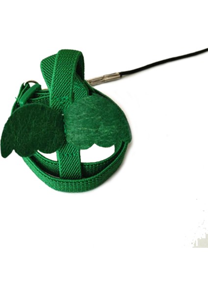 Yeşil Stil No.5 Boyutu Küçük Orta Kuşlar Için Dış Mekan Elastik Uçma Tasması Tasma Muhabbet Kuşu Muhabbet Kuşu Papağan Güvercin Aksesuarları (Yurt Dışından)